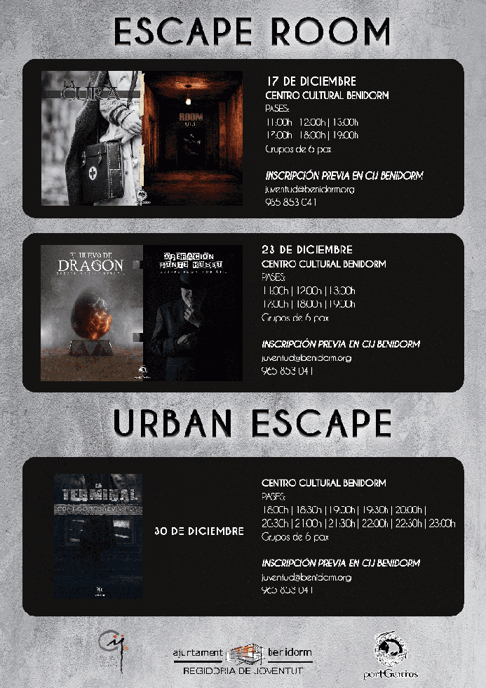 Escape rooms